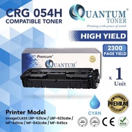 Compatible Canon 054H Cartridge 054H CRG 054 CY High Yield Cyan High Quality Compatible Laser Toner 