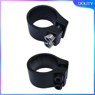 [dolity] Bike Seat Post Clamp Aluminum Alloy Bicycle Seat Clamp Pipe Clamp Seat Post Holder Mountain