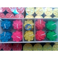 (Express) Combo of 10 3d floating lotus candles.