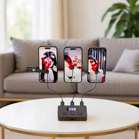 Universal Phone Screen Auto Clicker Device Physical Simulation Finger Click Continuous Auto Point De