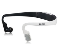 TX-505 Mono Bluetooth Wireless Headset (White)