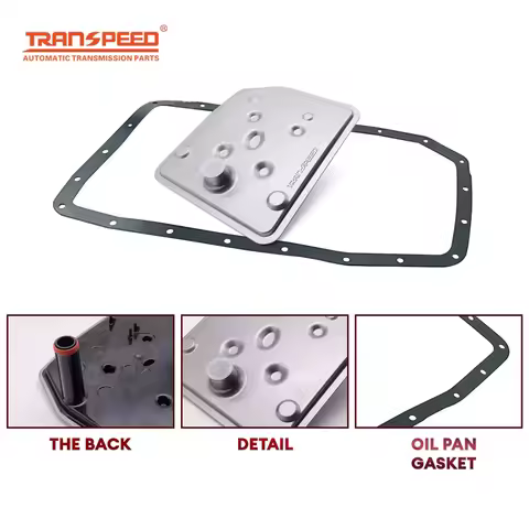 6R80 1P-7G186-AB BL3Z-7A098-A 7L Transmission Oil Filter gasket for Ford