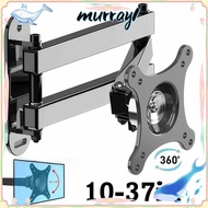 MURRAY Computer Bracket, 10-37in Extendable LCD Monitor Bracket, Universal Sturdy Wall Mount Rotatab