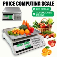 40kg Rechargeable Electronic Digital Scale Penimbang Digital Makanan Timbangan  Ikan Penimbang Dagin