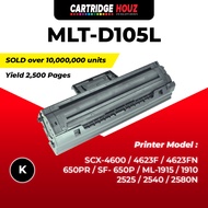 Compatible Samsung MLT-D105L (2.5K PGS) for ML-1910, 1915, 2525, 2580N, SCX-4600, 4623F, 4623FN, 650