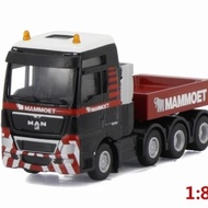 Mammoet 1/87 MAN MAN TGX XXL 8X4 Press Carrier Truck Alloy Car Model 900034Limited Edition Model