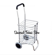 2-Wheel Aluminum Folding Shopping Trolley