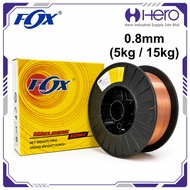 FOX CO2 Mig Wire ER70S-6 0.8MM (5KG/15KG)