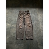 Gu barrel jeans brown wash acid