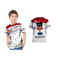T-shirt Jersey Jacket Kids Casual World Cup FIFA 2026 World Cup Country Netherlands Custom Full Prin