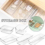 1Pcs Drawer Organizer Storage Box Drawer Tray Desktop Divider Transparent Separator Drawer