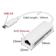 USB 2.0 to RJ45 LAN 100Mbps Network Ethernet Adapter Card For PC CPU