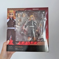 Kimetsu No Yaiba Demon Slayer Figma #553 Rengoku Kyoujurou PVC Action Figure