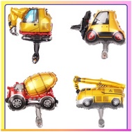 Truck Balloon Car Balloon Excavator Balloon Children Balloon Boy Birthday Balloon OQ7Z