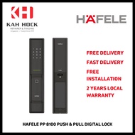 HAFELE PP 8100 PUSH &amp; PULL DIGITAL LOCK - 2 YEARS LOCAL WARRANTY + FREE INSTALLATION &amp; DELIVERY