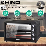 KHIND 100L ELECTRIC OVEN WITH ROTISSERIE FUNCTION OT100E / OT-100E