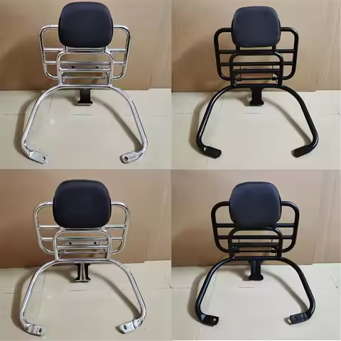 Rear Luggage RACK Chrome / Black Metal Clamp for Vespa GTS 300 250 125 GTV 300 PRIMAVERA SPRINT 150 