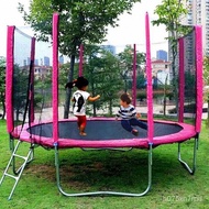 Household Trampoline Children's Commercial Trampoline Adult Jumping Bed Outdoor Kindergarten Large Protecting Wire Net S