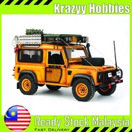D1RC Camel Trophy Defender D90 Crawler 1/10 Fully Painted Body with accesories. KIT Version