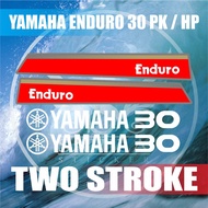 MESIN YAMAHA ENDURO 30 PK 30 STICK ENGINE STICKER hp YAMAHA ENDURO STICK ENGINE/ SAHILA OLSHOP PURWA