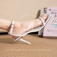 LTS42 women's shoes with 8cm high heels, graceful and feminine, flattering and easy to coordinate in