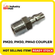PM20 PM30 PM40 Pneumatic Air Compressor Hose Quick Coupler Plug Fitting Air Hose Compressor Connecto
