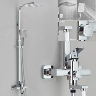 Shower Set Kamar Mandi Rain Shower/Set Shower Air Panas Dingin Alat Mandi Kamar Mandi