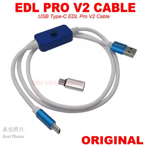 New Type-C V2 EDL USB Cable/EDL PRO V2 CABLE for Hydra Dongle