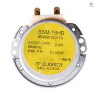 HelloBaby SSM-16HR AC220-240V 3W 50/60Hz 6549W1S011S Turntable Synchronous Motor Replacement for LG Microwave Oven