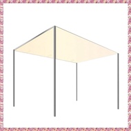 L6Canopy Top Cover 300D Canvas Waterproof Awning Gazebo Cover Tent Roof Outdoor Garden Wind Shade fo