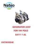 GENERATOR ASSY FOR VW POLO EA111 1.6L | 03C903024E