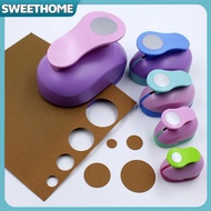 SWEETHOME 9/16/25mm Circle Round Hole Punch DIY Handmade Paper Scrapbooking Cutter Tool