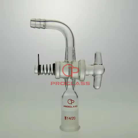 Laboratory Adapters,Flow Control,Glass Stopcock,14/20