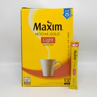 กาแฟเกาหลี Maxim Mocha Gold Mild - White Gold 1 กล่อง 100 ซอง ของแท้ 100% กาแฟแม็กซิม 맥심