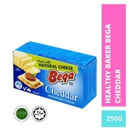 Bega Cheddar Cheese 250g Keju Cheddar Processed Cheddar Cheese [packaging baru]