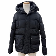 狀況極佳 ▼ Herno 24AW PI001140U POLAR-TECH 防水連帽雙拉鍊羽絨服，黑色，46 碼，正品男裝。