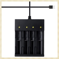 [1fnejakblh.ph] 4Bay Smart 18650 Battery Charger,Universal Charger for 3.7Volt Li-Ion Flashlights He