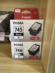 Canon PIXMA 745XL 黑色 + 746XL 彩色 墨盒