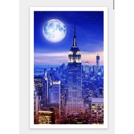 Jigsaw Puzzle Pintoo - H2653 - Moon Night Series - Empire State Building