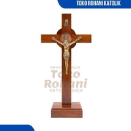 20 CM BENEDICT SITTING CROSS BENEDICT CATHOLIC SITTING CROSS/