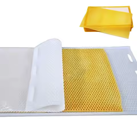 HZ22308 Beeswax Sheet Mold Beewax Foundation Sheet Silicone Beeswax Mold Flexible Beeswax Foundation