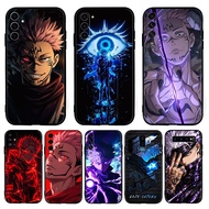 for Samsung A54 5G A55 A60 A70 A71 A72 A73 F62 Cool Anime jujutsu kaisen【G2-5】9Y18 Black Shockproof 