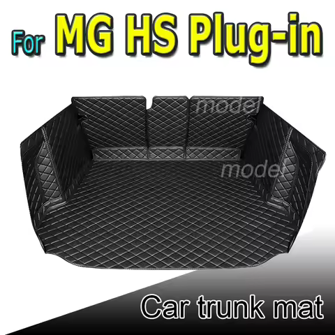 Car Trunk Mats For MG HS Plug-in PHEV EHS AS23 2020 2021 2022 Waterproof Car Rear Trunk Mats Interio