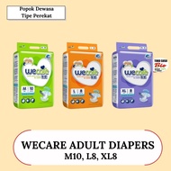 [ADULT Diapers] WECARE ADULT DIAPERS M10, L8, XL8