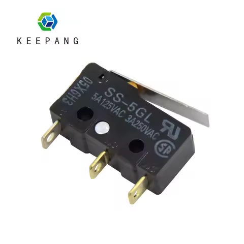 Kee Pang 5PCS Micro Omron SS-5GL Switch For Makerbot MK7/MK8 Mini Limit Switch 3D Printer Com-NC-NO 