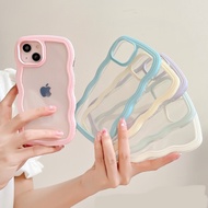 PKU STORE Softcase Colorful Wave Case for iphone 14 Pro Max 11 13 XR iPhone 11 iPhone 13 Pro Max