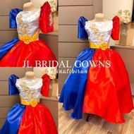 SALE！ Filipiniana ballgown for kids - Philippines costume