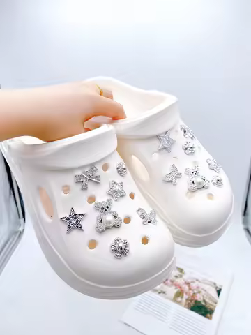 14-piece shoe decoration DIY casual shoe decoration - An interesting and versatile way to personaliz