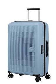 【大平賣】現貨🛒 !!! 全新有單3年保養 美國American Tourister Aerostep系列行李箱 24吋 淺灰藍色 惠康換領 笑印 印花