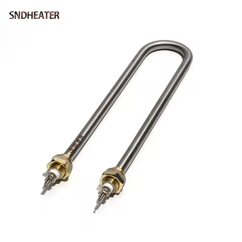 SNDHEATER 110V/220V/380V U Shape Copper Thread Water Heating Element 1KW 1.5KW 2KW 3KW 4KW Electric 